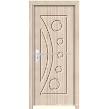 Porte de porte/PVC de chambre bois simple (JKD-M608) de Chine marque Top 10 portes